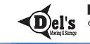Del's Moving and Storage logo
